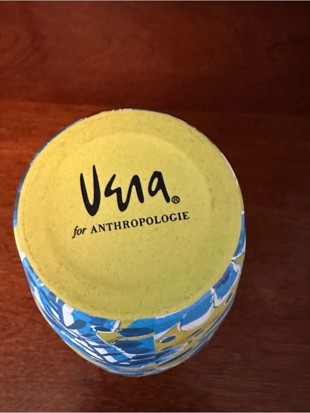 Vera for Anthropologie Periwinkle Bamboo Melamine Pitcher, 2 Plates and Tumbler